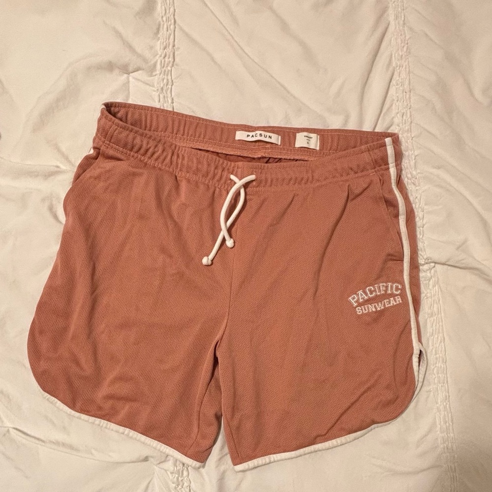 Like New: PACSUN Pacific Sunwear Men's Tan Athletic Shorts